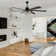 65" 6-Blade Reversible Ceiling Fan With Lights And Remote Control, 6-Speed, Timer Setting Quiet DC Motor