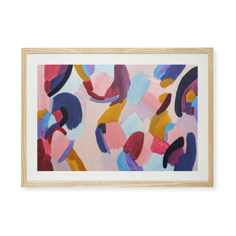 The Delphie - Single Picture Frame Art Prints, 41cm H x 56cm W x 2cm D, Brown