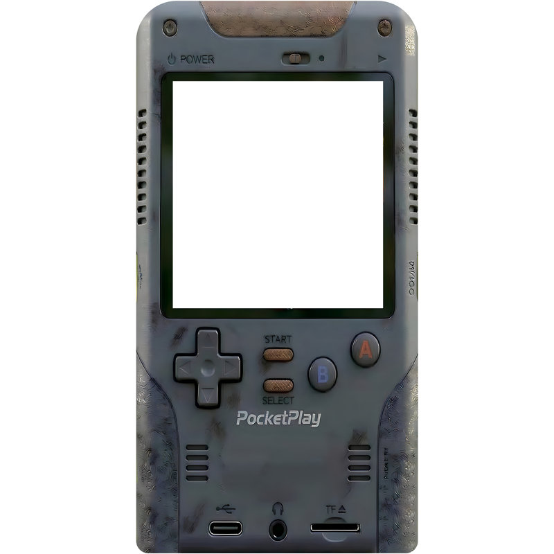 SS11376, jeu de poche, support de console de jeu portable en carton découpé debout