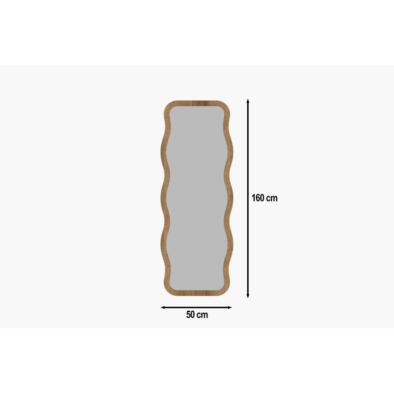 Ales Mirror, Beige