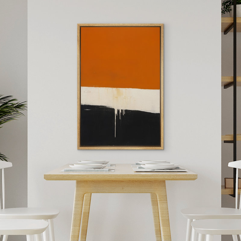 Abstrait, reproduction d'art sur toile encadrée, décoration murale pour chambre à coucher, Naturel, H 24 po x l 16 po