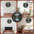 Mountain Lake Wall Clock Scenic View Decor