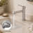  Veil  Single-Hole Single-handle Bathroom Faucet with Drain Assembly-95166358