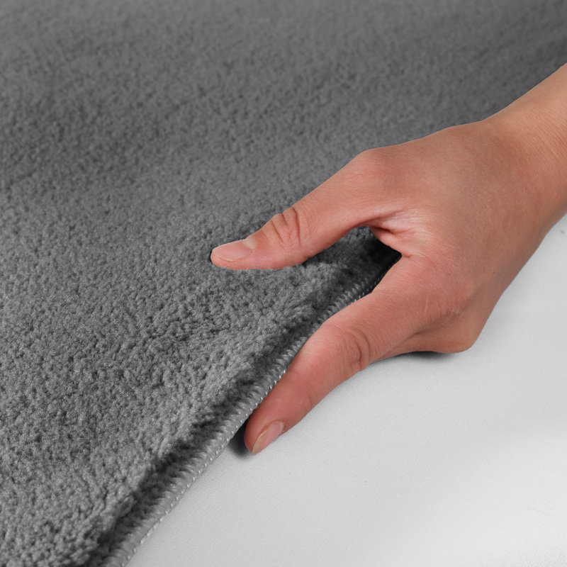 Radika Area Rug, Anthracite, Round 200cm