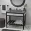 Plateau de meuble-lavabo en béton avec lavabo 36,5 po Capistrano-80489326-80489331