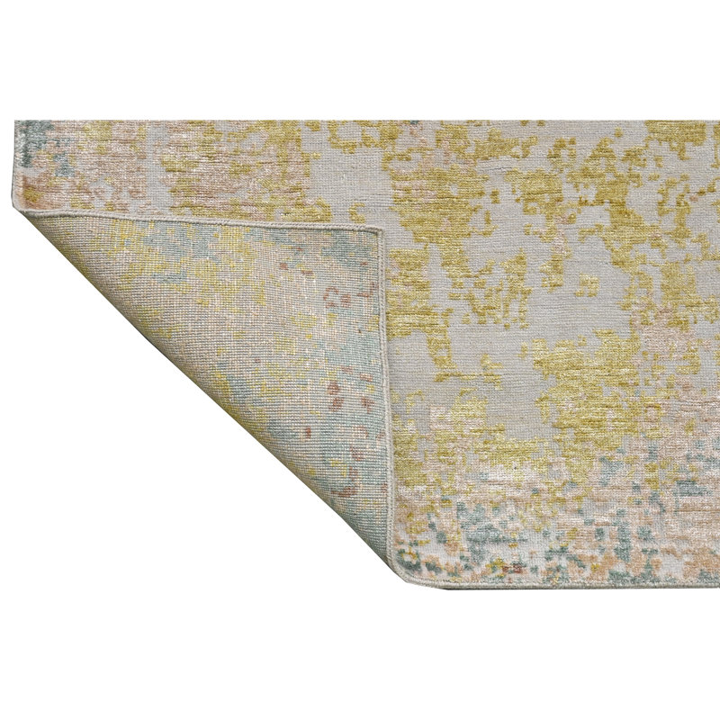 One-of-a-Kind Rectangle 6'1" X 9' Hand Knotted Area Rug