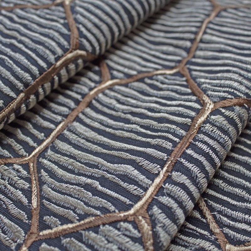 The Met x Ann Gish Inro Embroidered Throw
