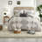 Comfortable King Size Bedding Sets, Polyester Microfiber With Boho Chic Design For Home Bedrooms