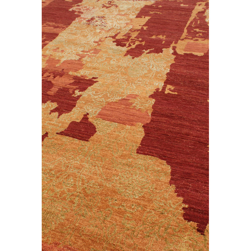 Erased Look One-of-a-Kind 6' X 8'11" Area Rug