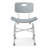 Bariatric Shower Chair With Backrest And Reinforced Frame, 550 Lb. Weight Capacity