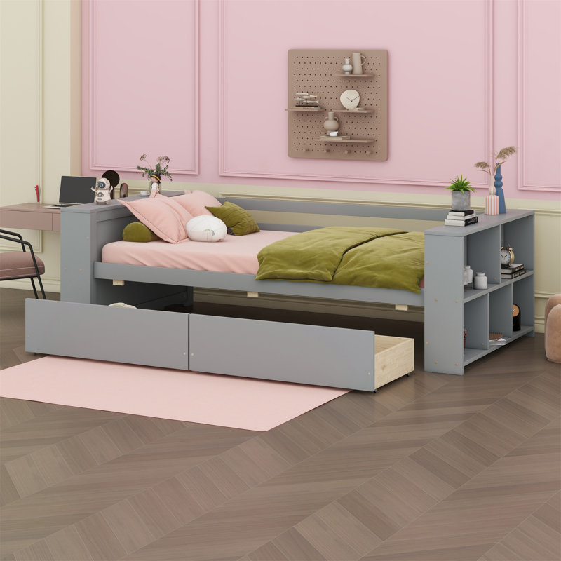 Lit de jour Kindoll, Gris