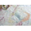 Exquisite Rugs Floor Art Hand-Knotted Bamboo Silk Silver/Blush Area Rug-10093898