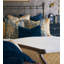 Taie décorative en polyester James Lucent Gold-40748689