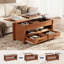Table basse à plateau relevable moderne Modern Farmhouse-129020721-129020722