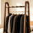 Solid Ash Wood Freestanding Coat Rack
