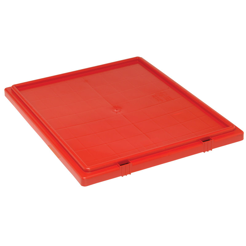 Couvercle de boîte fourre-tout, pour utilisation avec SNT200, boîte de 6, H 4 po x l 19,5 po x P 23,5 po, Clair, 3
