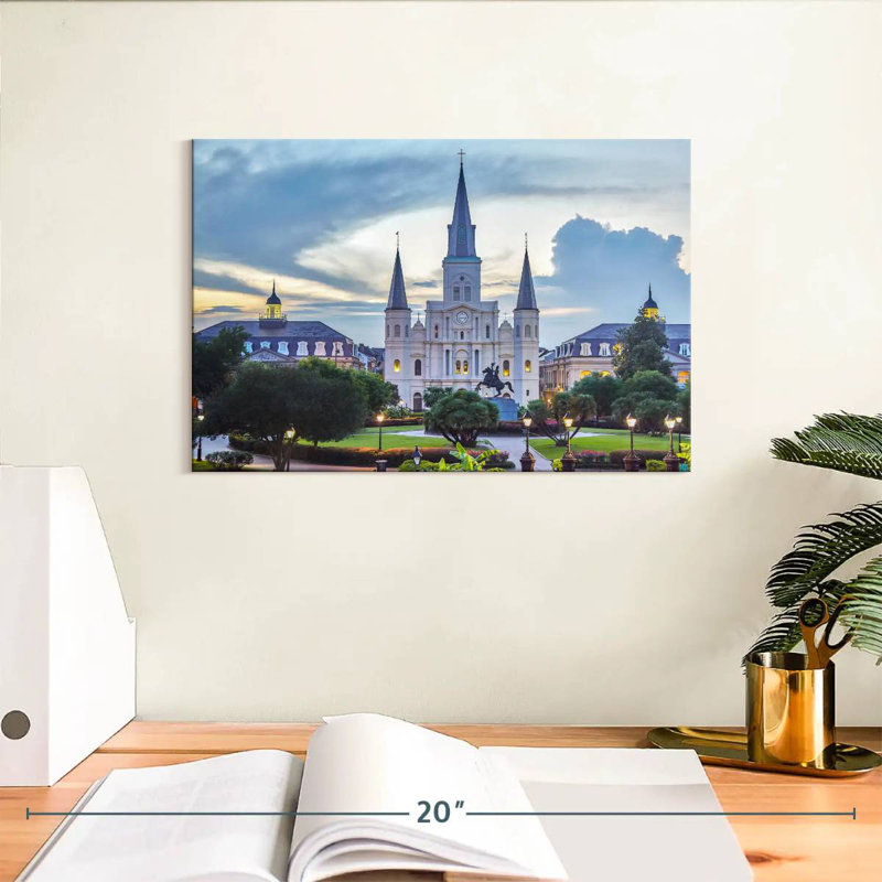 Ravi Palatial St. Louis Cathedral, 8" H x 12" W