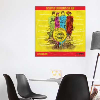 Fab 4 Lonely Hearts Club - Advertisements Print
