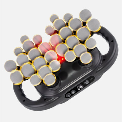subay 32-head Handheld Deep Tissue Massager For Back & Shoulder Relief – Rechargeable, Adjustable, Home Use