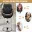 Fauteuil de coiffeur hydraulique classique