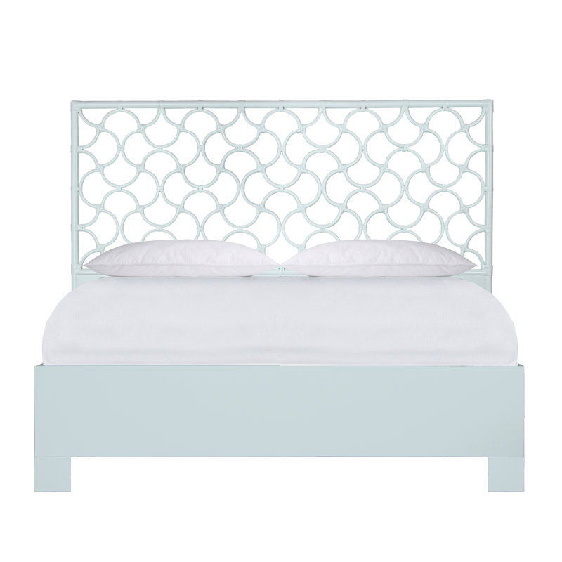 Mar Standard Bed, Light Blue, King