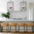 5 - Light Dimmable Lantern Square/Rectangle Chandelier-413200685