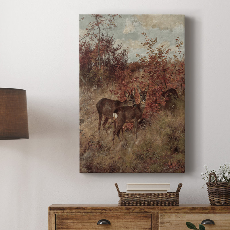 Imprimé animalier rétro Liv - galerie Cavas, H 18 po x l 12 po