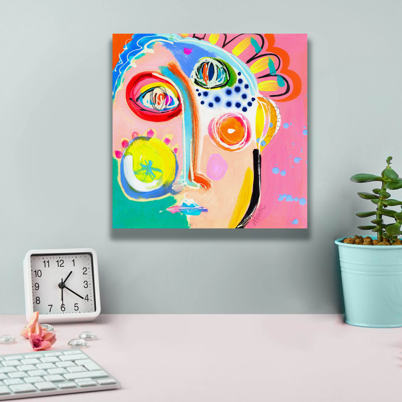 " Cheer Up " by Wyanne, 12" H x 12" W x 0.75" D