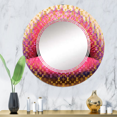 Pashience Luscious Designer Lips I - Miroir mural Fashion Lips