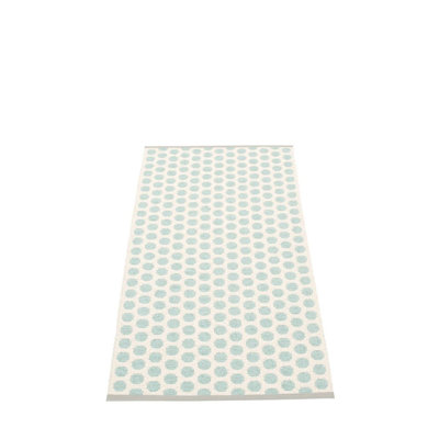 Tapis turquoise / ivoire Noa