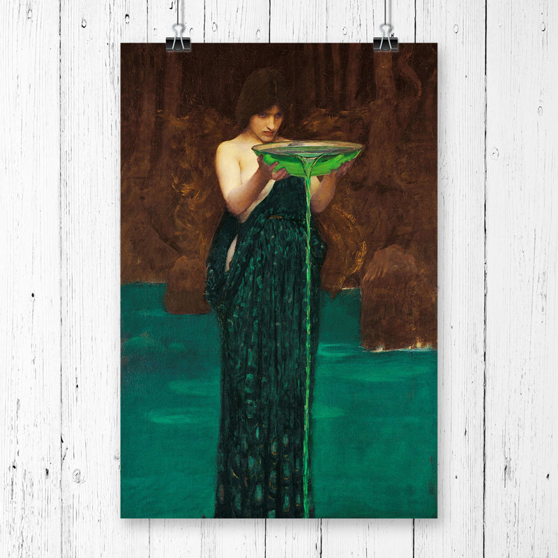 John William Waterhouse - No Frame Painting, 59.4cm H x 42cm W