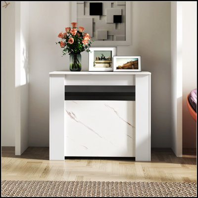 Console multifonctionnelle extensible à longueur réglable pour différents espaces et utilisations