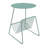 Pangea Home Gazette Lucillie Sled End Table with Storage- Side Table – Modern Accent End Table for Living Room, Bedroom, or Lounge Spaces- Green Side Table-291820549