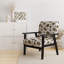 Chaise d'appoint rembourrée Brown Shades Cow - Cabin & Lodge