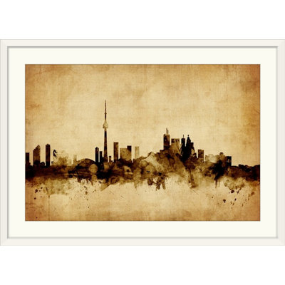 «Toronto Canada Skyline» par Francy, impression