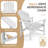 Zawadi HDPE Stacking Adirondack Chair-1256670094-1212229806