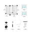 12 Pair Stackable Shoe Storage Cabinet