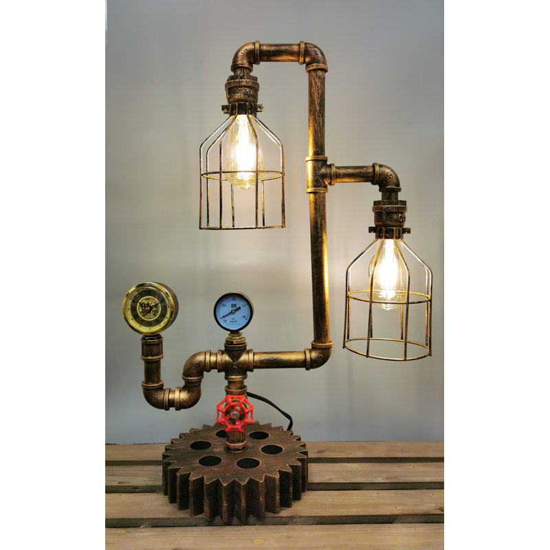 Lampe fantaisie en métal Jadesola
