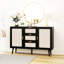 Outdoor Wicker Dining Table Durable Construction Elegant Outdoor Dining-532367106