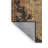 Machine Washable Art Deco Brown Area Rug-2019912308