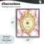 Sonnette champagne avec cadre flottant à motif, design par Ziwei Li-1003127202-1003127204