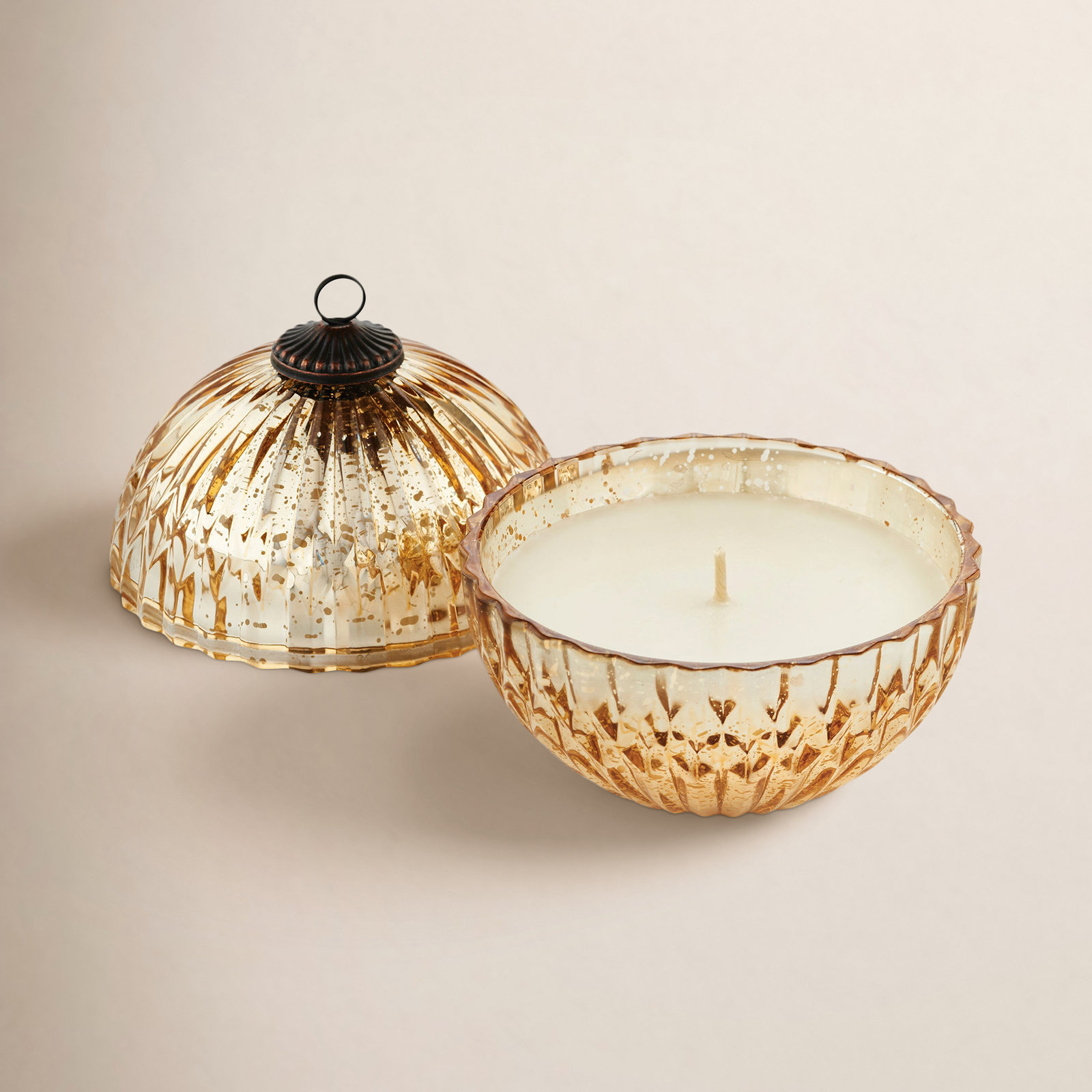 Caz Scented Jar Candle, Glass Ornament