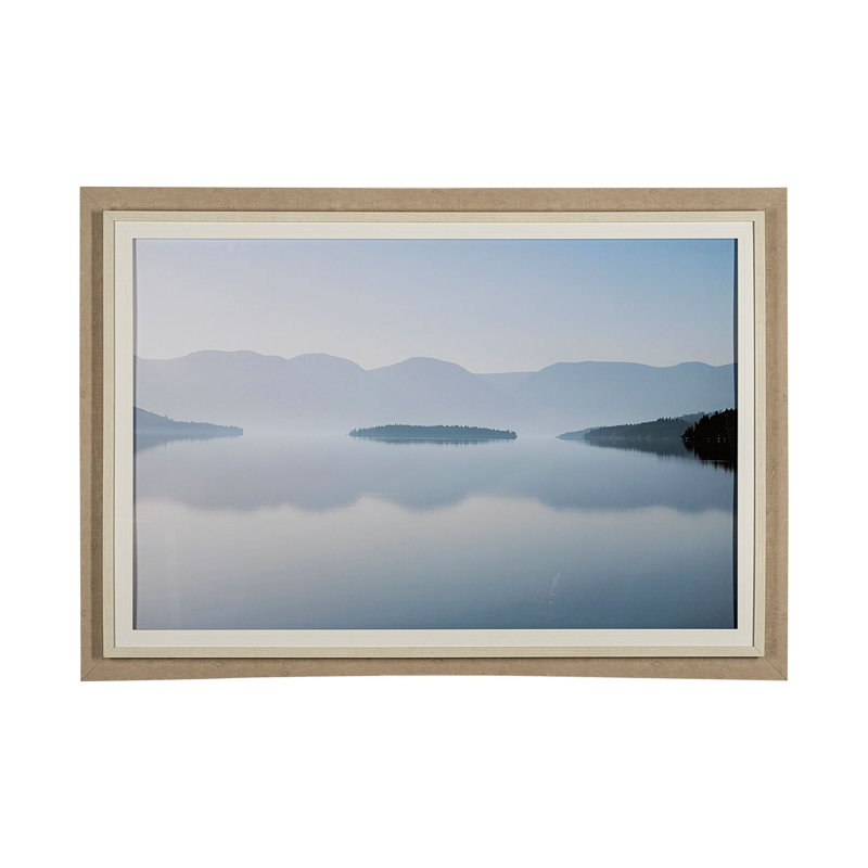«Dream Reflections» par Andrew Geiger, reproduction d'art encadrée sous verre