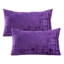 Housse de coussin rectangulaire en velours texturé-1050267256