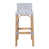 Estella Bar Stool, White/Gray Dot is unavailable