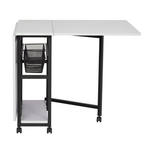 Table de couture pliable avec roulettes