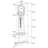 Swensen 71.75'' H Wood Grandfather Clock with Adjustable Chime Volume