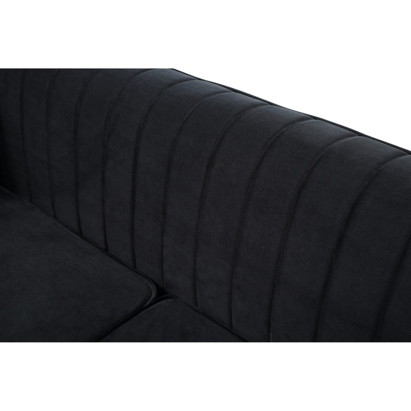 Fauteuil confortable en velours avec coussin, pieds, chaise confortable - banc de style G793a-s Glory Furniture, sièges pratiques