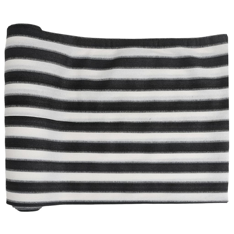 Dakota Fields Privacy Net HDPE 150 G/M², 1000cm W x 150cm D, Anthracite/White
