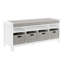 Banc de rangement avec tablettes Martha Stewart-53581664